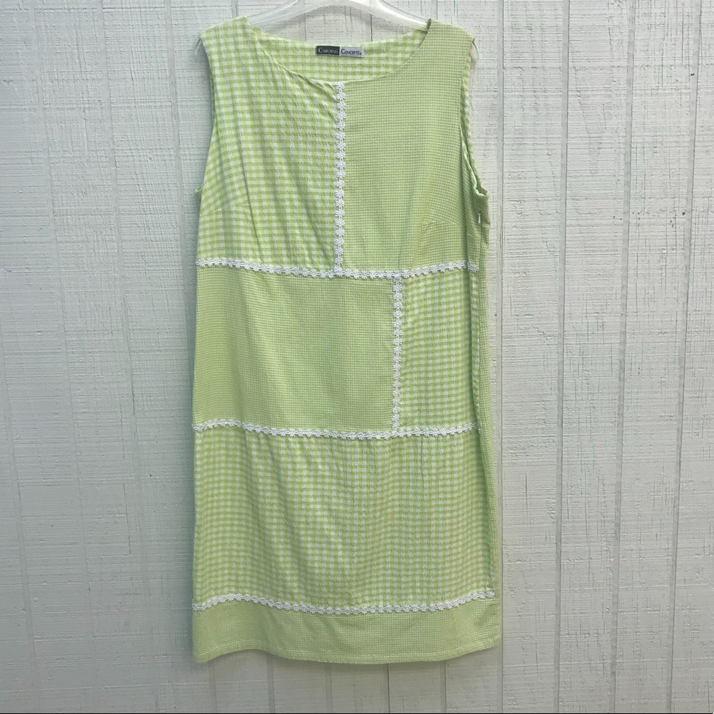 Vintage seersucker dress